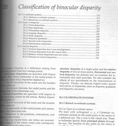 disparity info